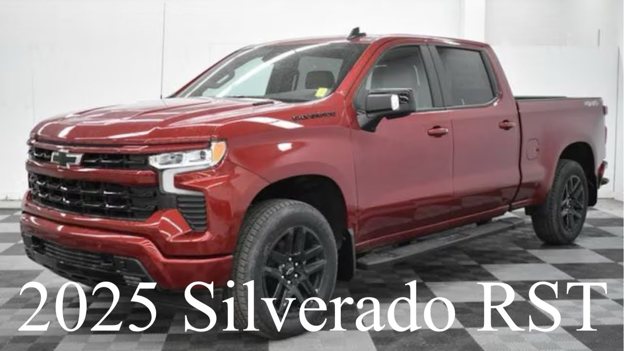 2025 Silverado 1500 RST Duramax – Radiant Red Diesel Walkaround!