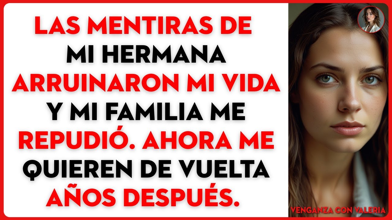 Las mentiras de mi hermana arruinaron mi vida y mi familia me repudió. Ahora me quieren de vuelta...