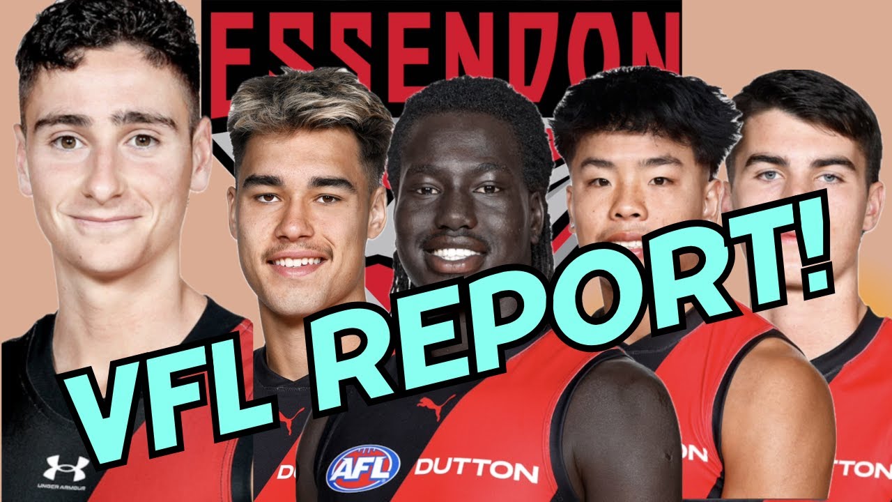 ESSENDON VFL smash Sydney 107-42 as Elijah Tsatas DOMINATES with 39 possessions!