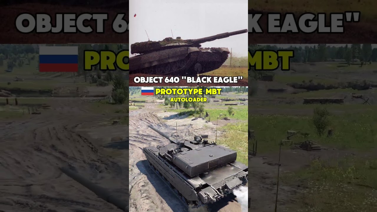 Experimental MBT - Object 640 "Black Eagle"💀💀💀