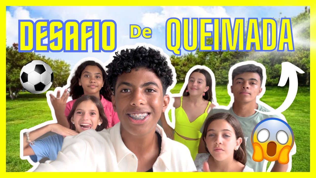 Desafio da queimada (feat Estevão Filipe, Jessica Souza e irmãs Pina)
