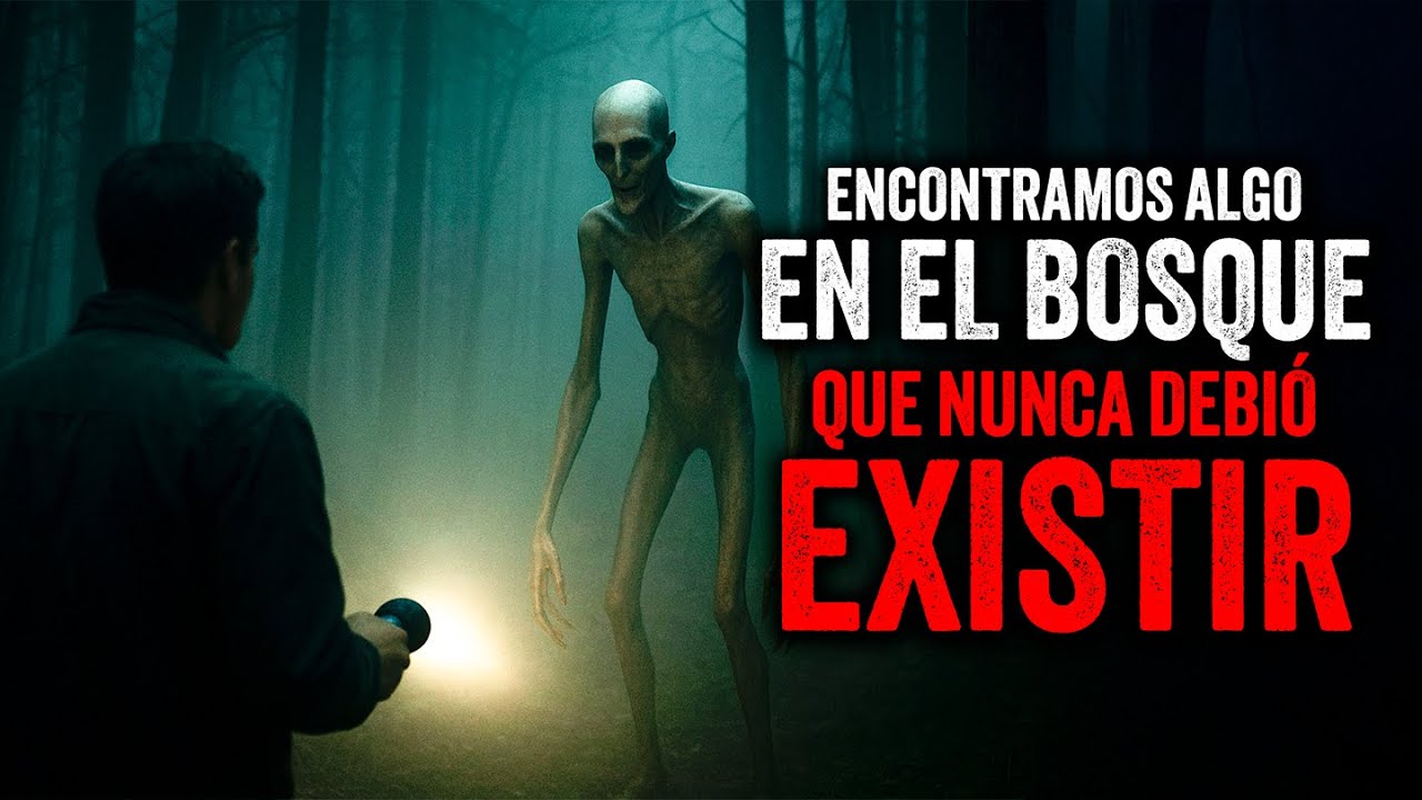 Encontramos algo en bosque que NUNCA DEBIÓ EXISTIR / Creepypasta