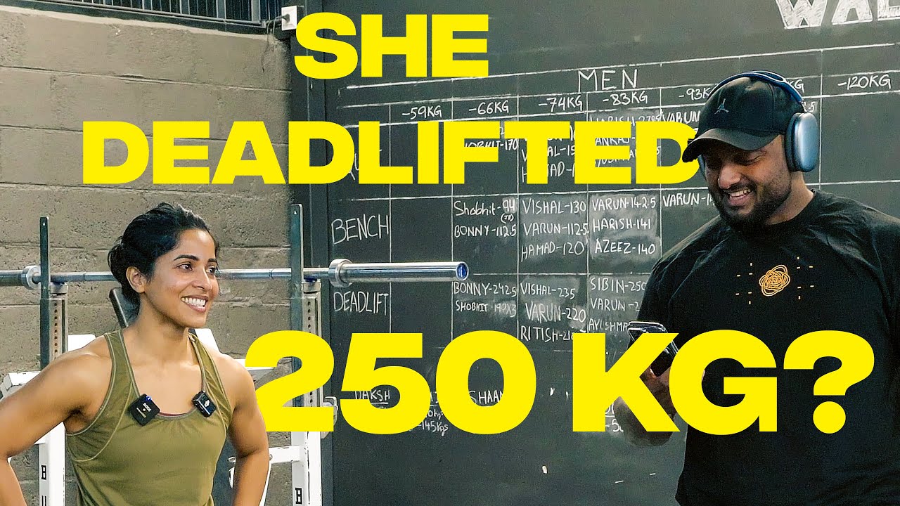 NITHYA NEELAMPATH DEADLIFTS 250KG???: THE CUT EP. 2
