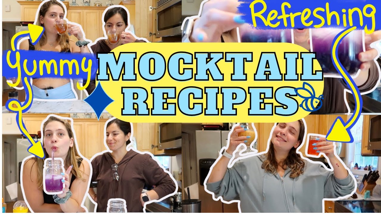 SUMMER MOCKTAIL RECIPES (Refreshing Non-Alcoholic Drinks You Will LOVE All Summer Long)