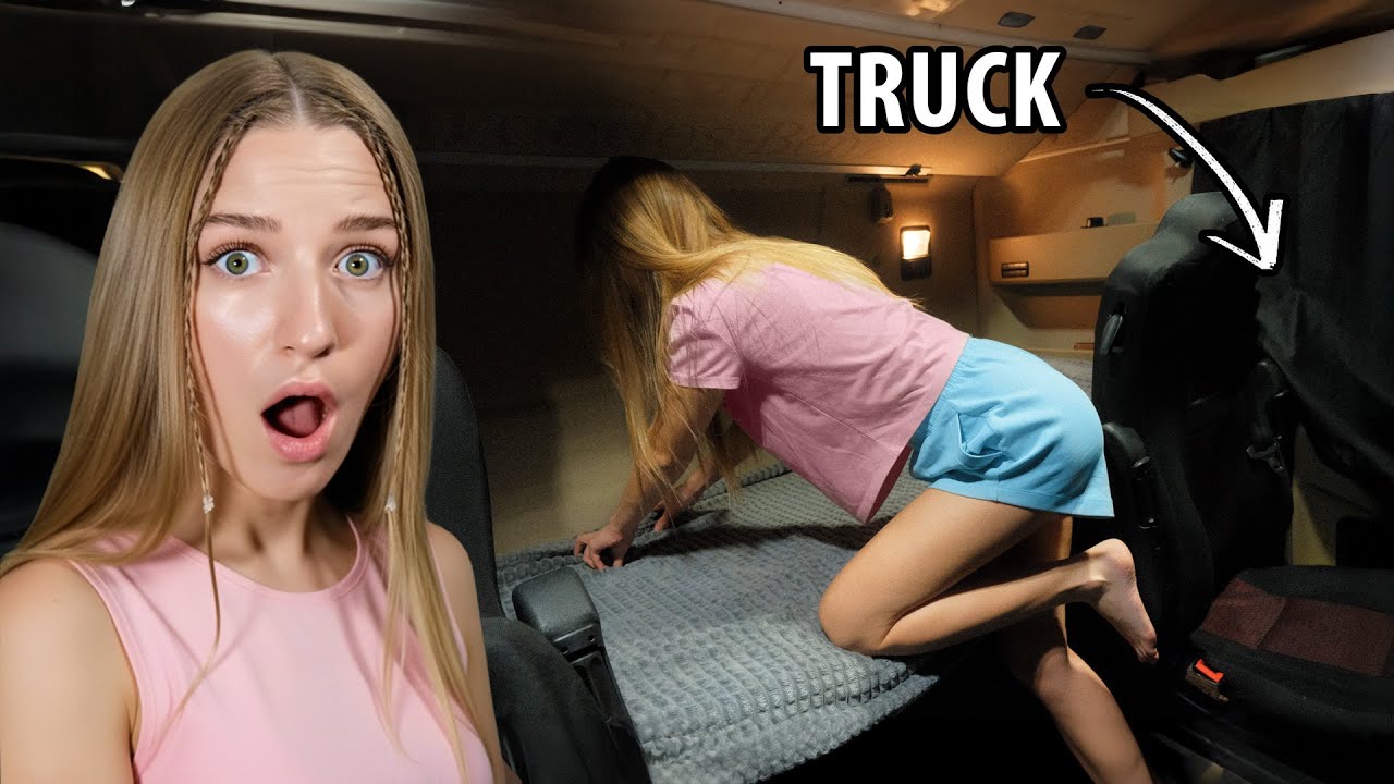 She didn't expect this on her first day in the truck