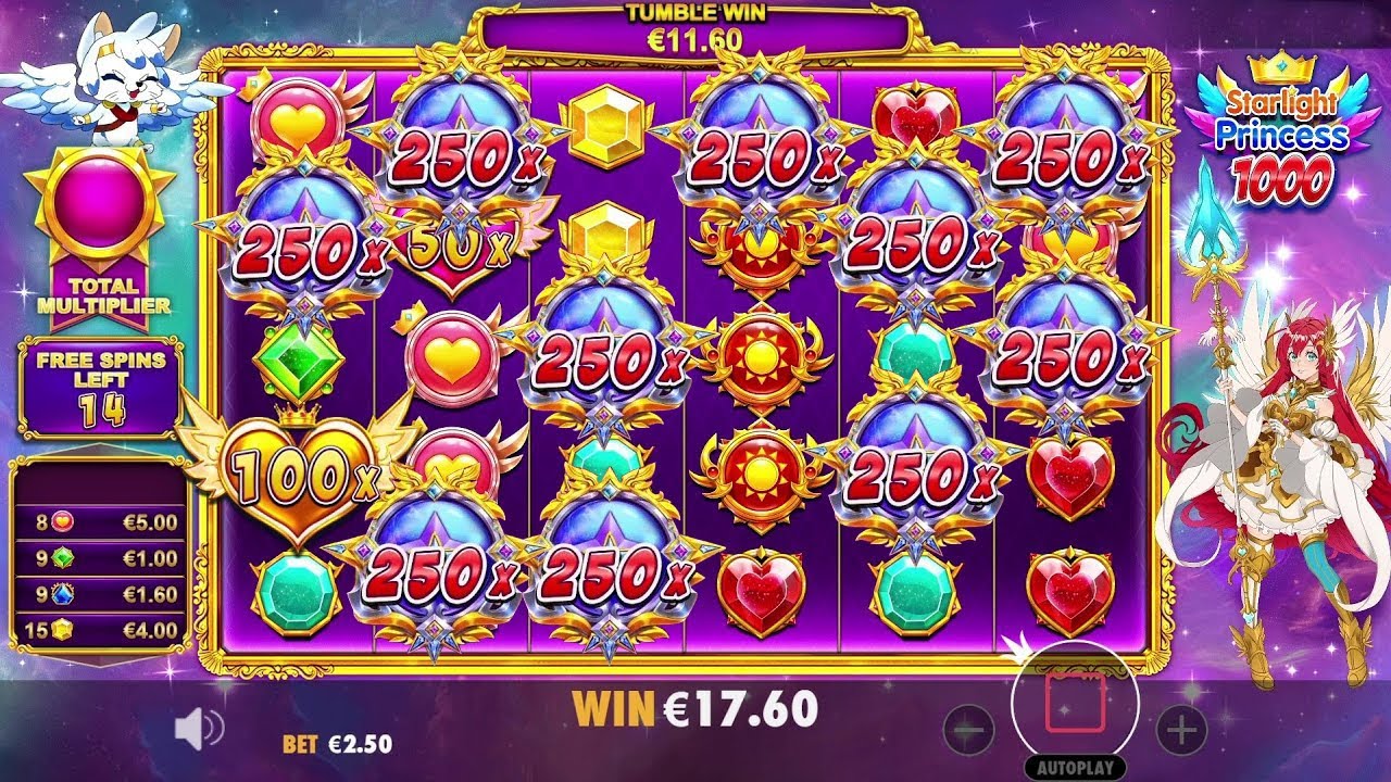 MAX WIN ON NEW STARLIGHT PRINCESS 1000 ON STAKE