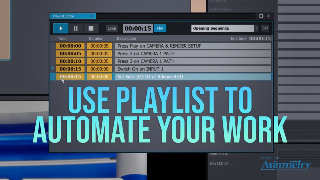 Automate your production using a 