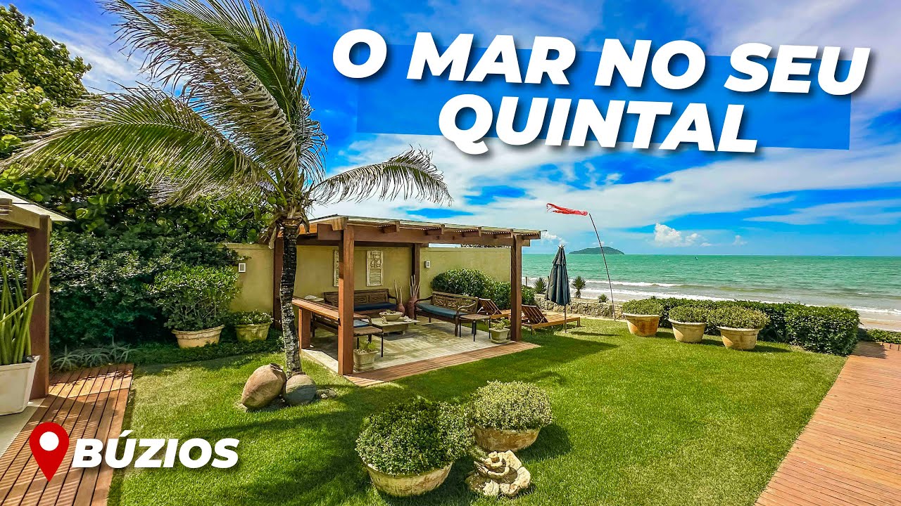 🏖️  Linda casa pé na areia 