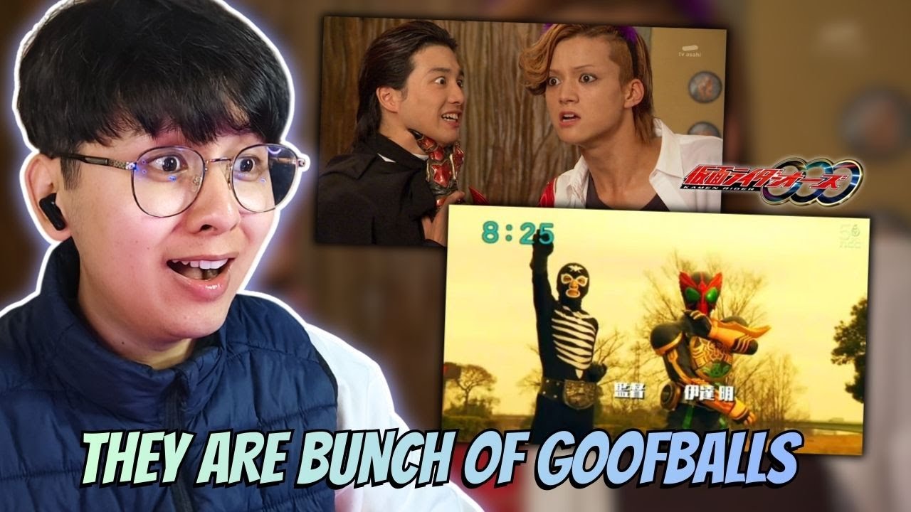 Дуэт Анкх и Эйджи — просто золото от Comedy Gold!!! | Kamen Rider OOO Смешные моменты Часть 2 (Ре...