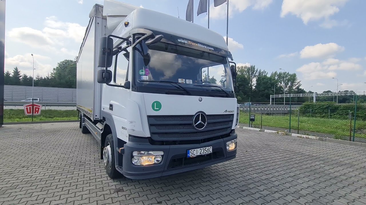 Prezentacja samochodu ciężarowego Mercedes Atego 1233