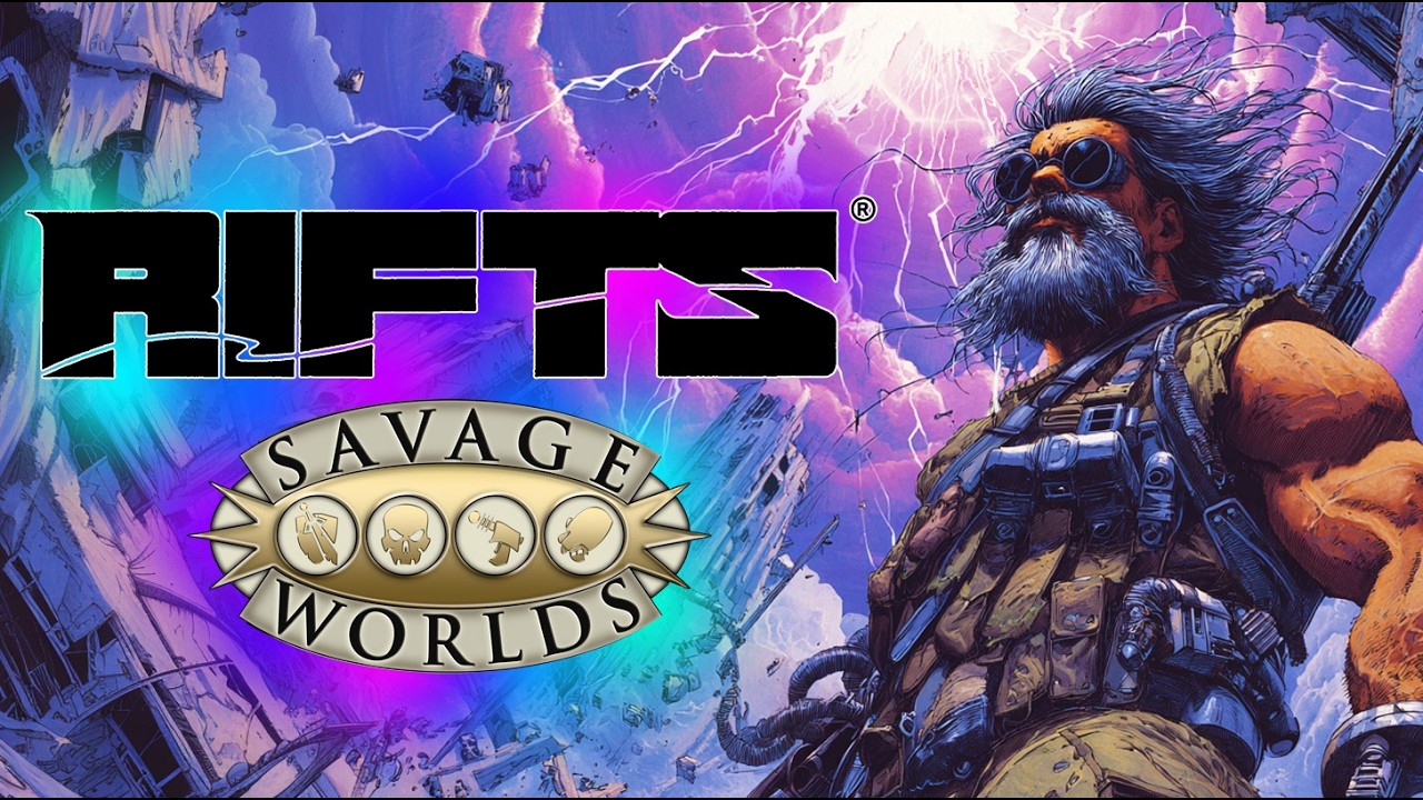 ОБЗОР бокс-сета Savage Worlds RIFTS