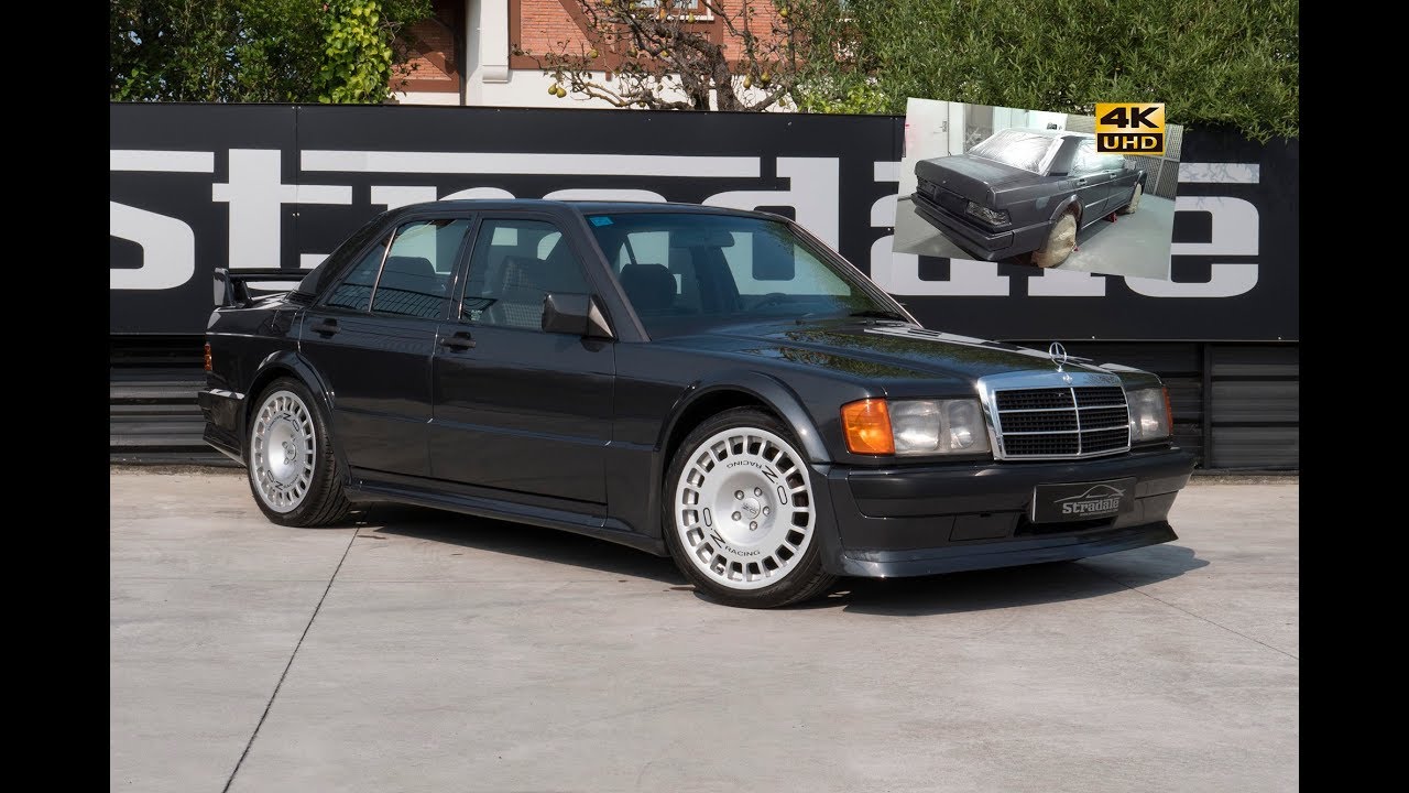 Mercedes 190 2.5 16v Evo I Restoration / STRADALE MOTORS / [4K HD]