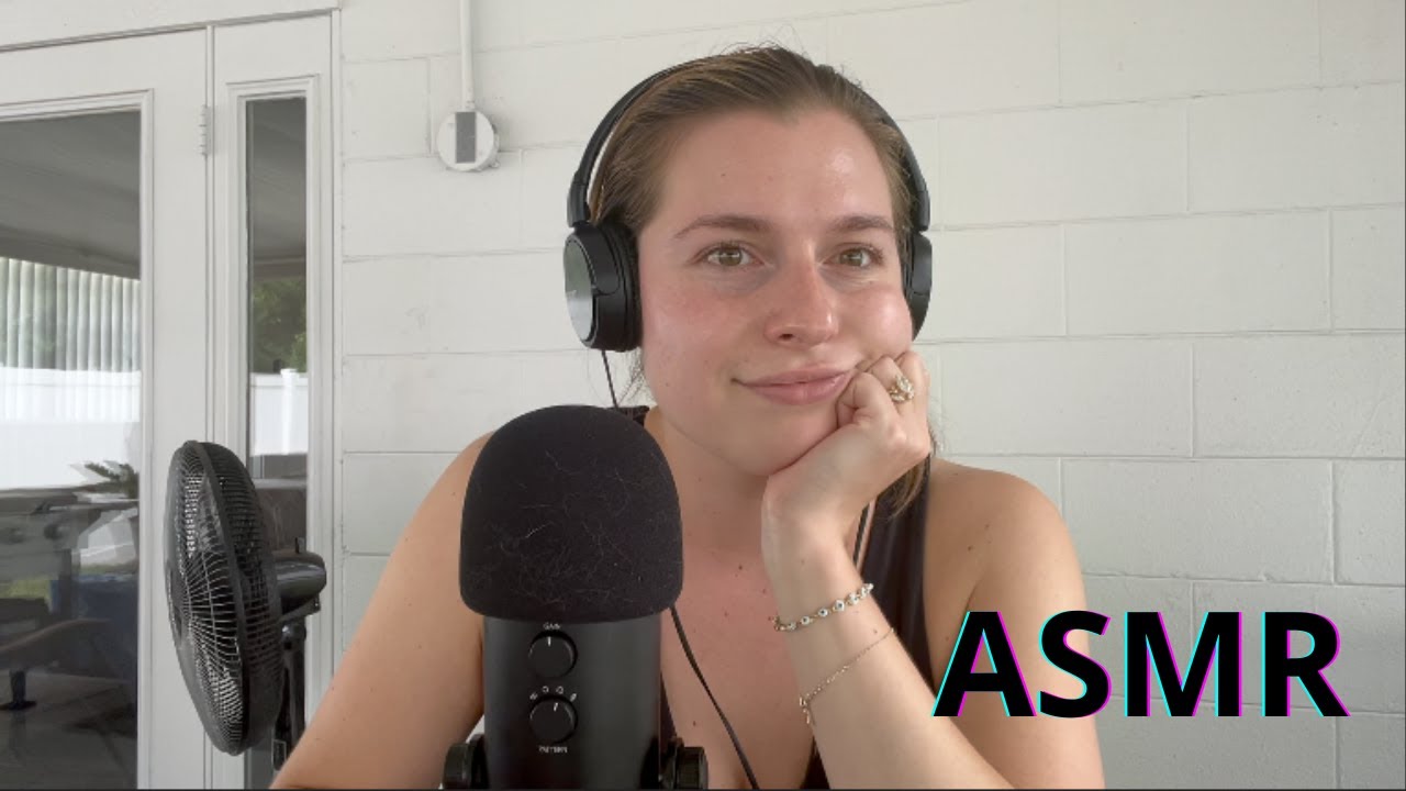 Outdoor ASMR| soft spoken, whispers, mouth sounds, thunder!