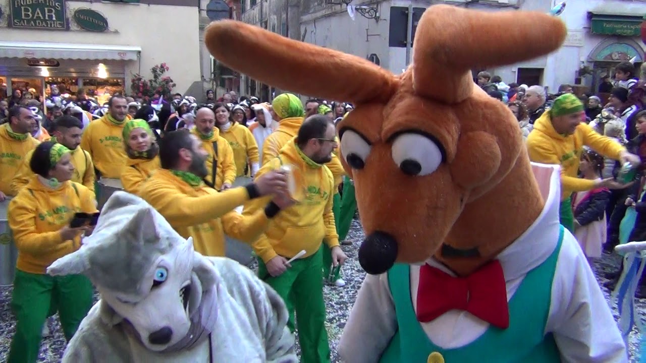 Sfilata Carnevale Monteporziano 5 marzo 2019 - Piazza Porzio Catone (Ar garibaldino)
