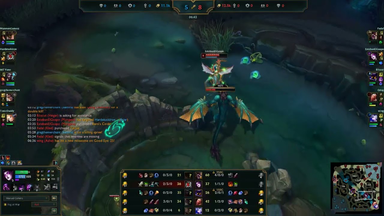 Morgana v Briar Jungle (Tank edition) w Duo Veigar mid
