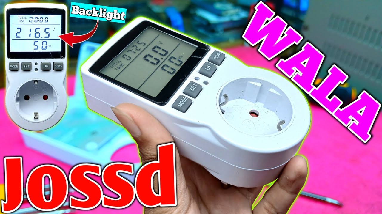 Bongkar WATT METER Pengukur Daya Alat Elektronik❗❗ Versi 2 ada Backlight nya🔴🔴