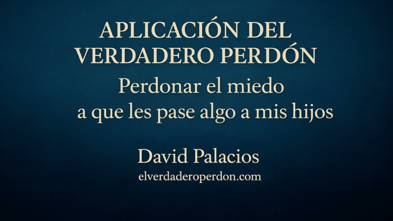 Meditación — Perdonar el miedo a que algo malo les pase a mis hijos UCDM (11 min)