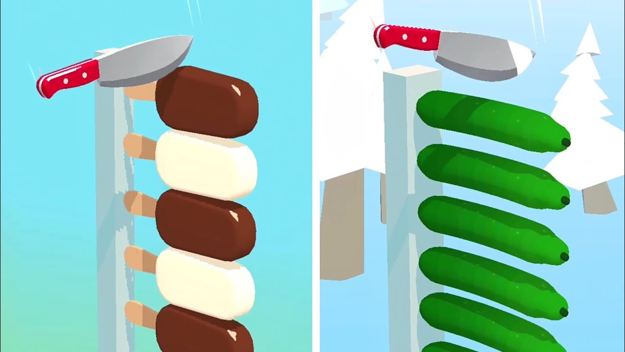 Slice It All Gameplay! Satisfying and Relaxing ASMR Slicing Video NEW UPDATE