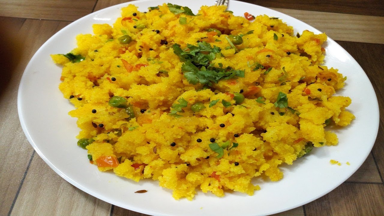 नाश्ते में बनाये चटपटा सूजी उपमा रेसिपी | upma recipe | suji upma banane ki vidhi | breakfast recipe