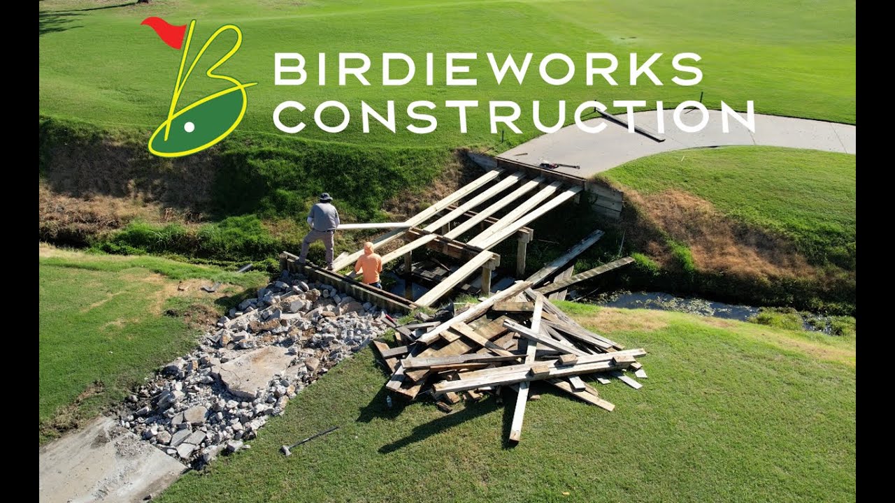 Golf Course Bridge Re-Decking | Timarron Country Club, Southlake, TX | Birdieworks Construction
