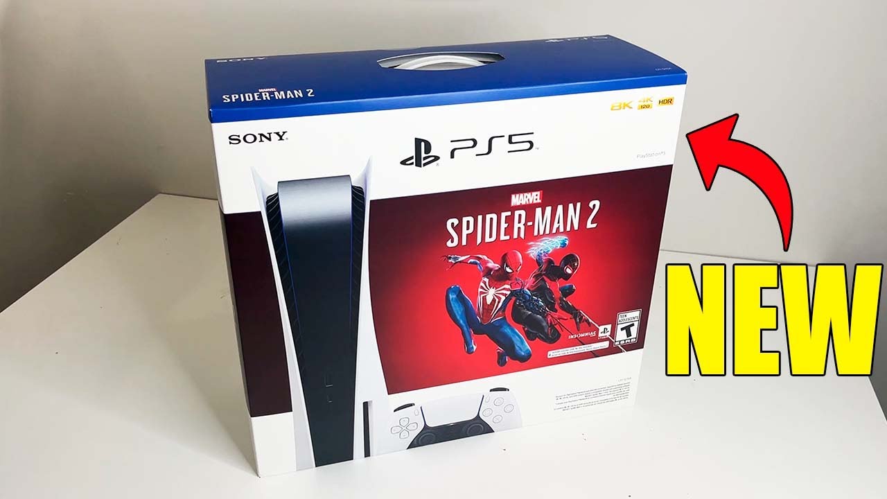 New PS5 Console &ndash; Spider-Man 2 Bundle | Unboxing and Review