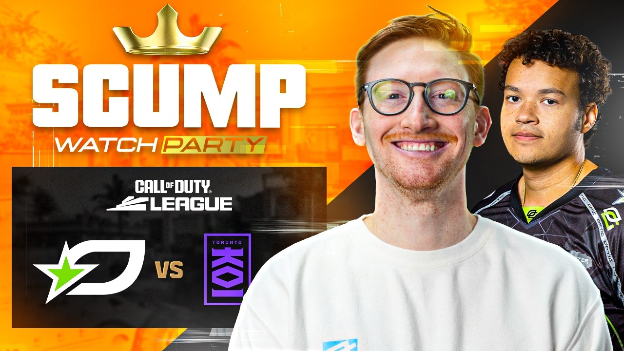 OpTic TEXAS vs TORONTO KOI!! SCUMP WATCH PARTY - CDL MAJOR 2 QUALIFIERS WEEK 6