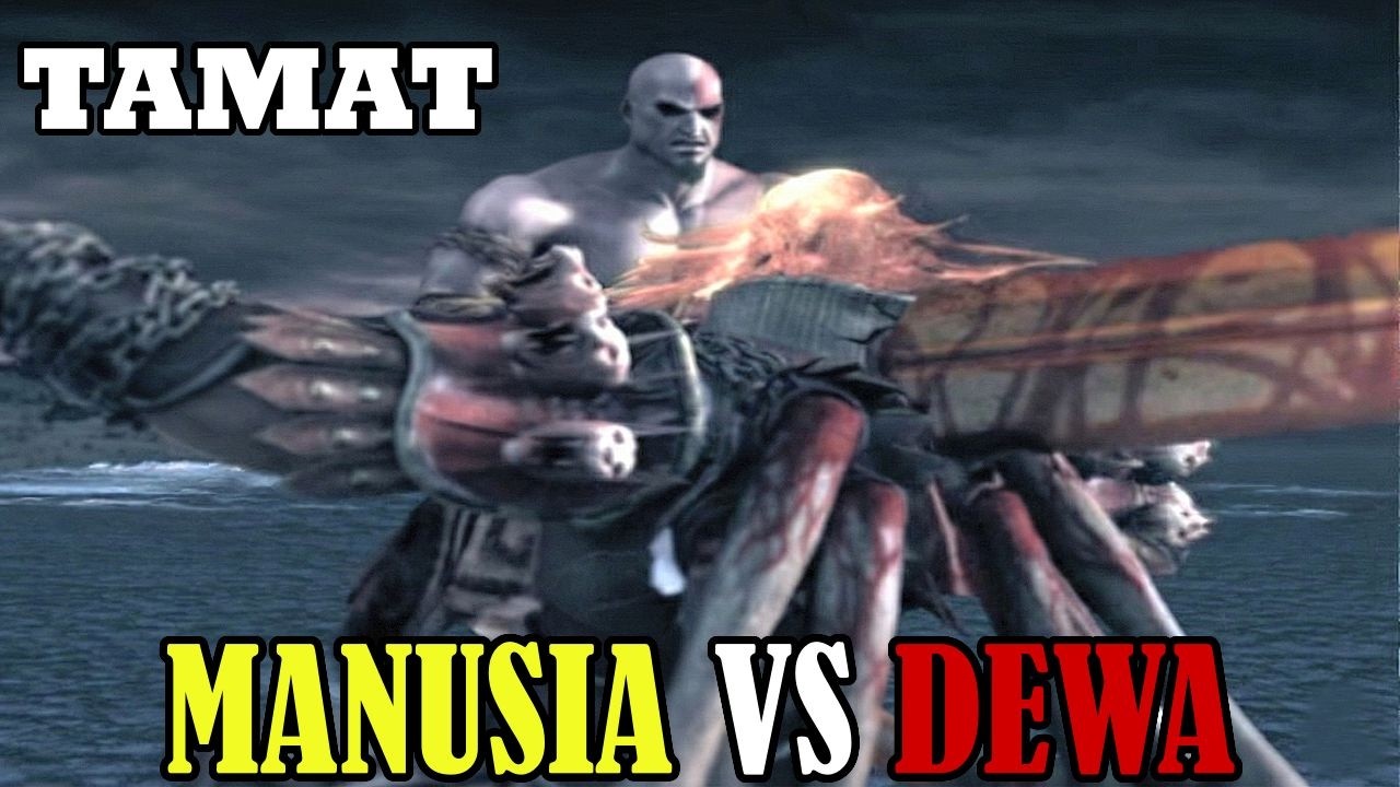 PERTARUNGAN EPIC KRATOS MELAWAN ARES SANG DEWA PERANG - MENYELESAIKAN MISI TERAKHIR GOD OF WAR 1