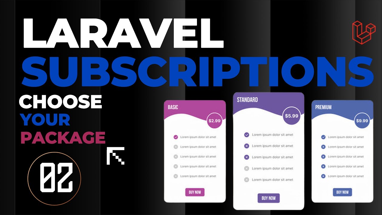02.  Fresh Laravel App (Laravel Subscriptions)