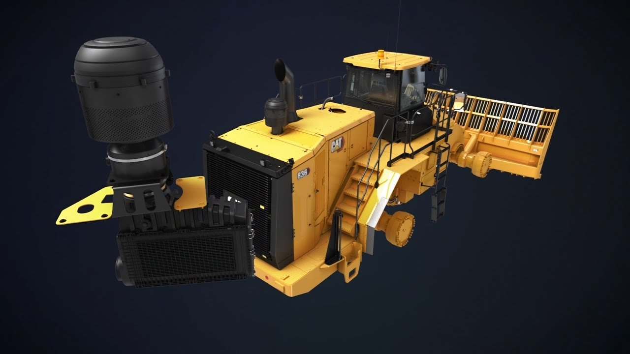 Cat® 988 Large Wheel Loader to 836 Landfill Compactor | Conversion