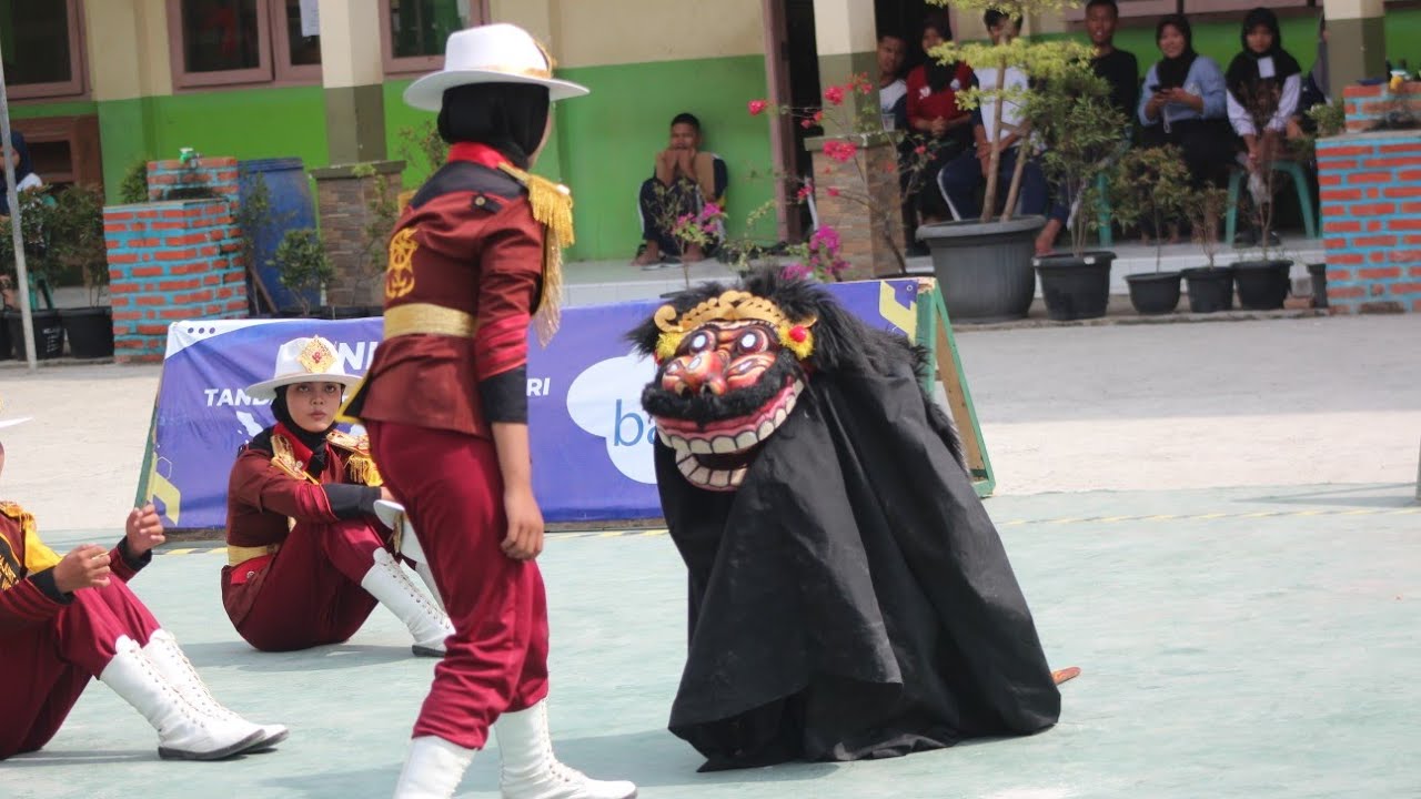VARIASI FORMASI BEROKAN TETETOET PASKIBRA SMKN 1 KANDANGHAUR LKBB DARUL FALAH COMPETITION 2