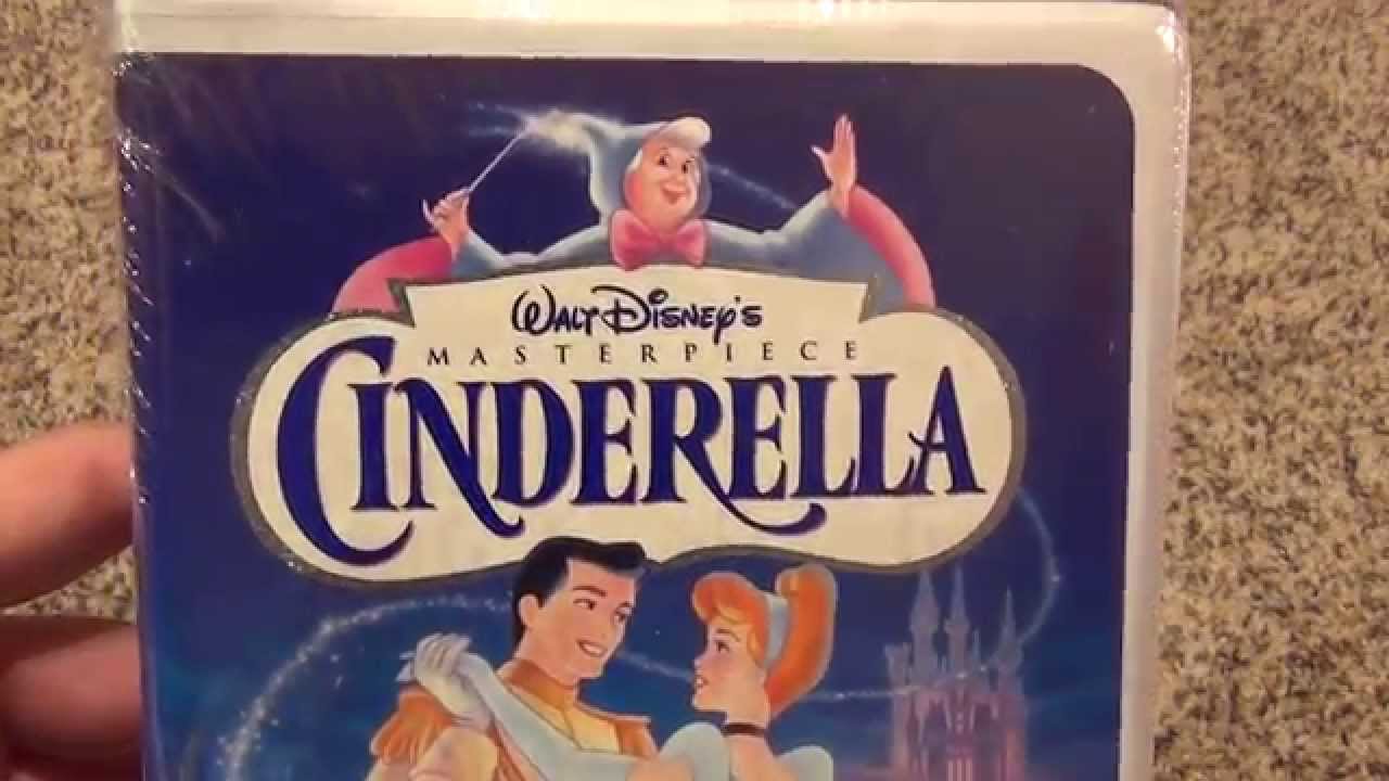 Disney's Cinderella Brand New VHS Tape Unboxing