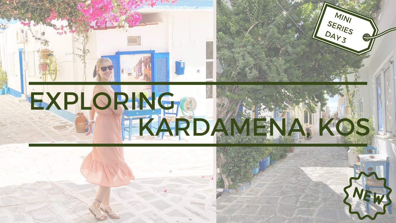 KARDAMENA, KOS 🇬🇷 exploring kardamena, harbour lunch and beach chills 🌊