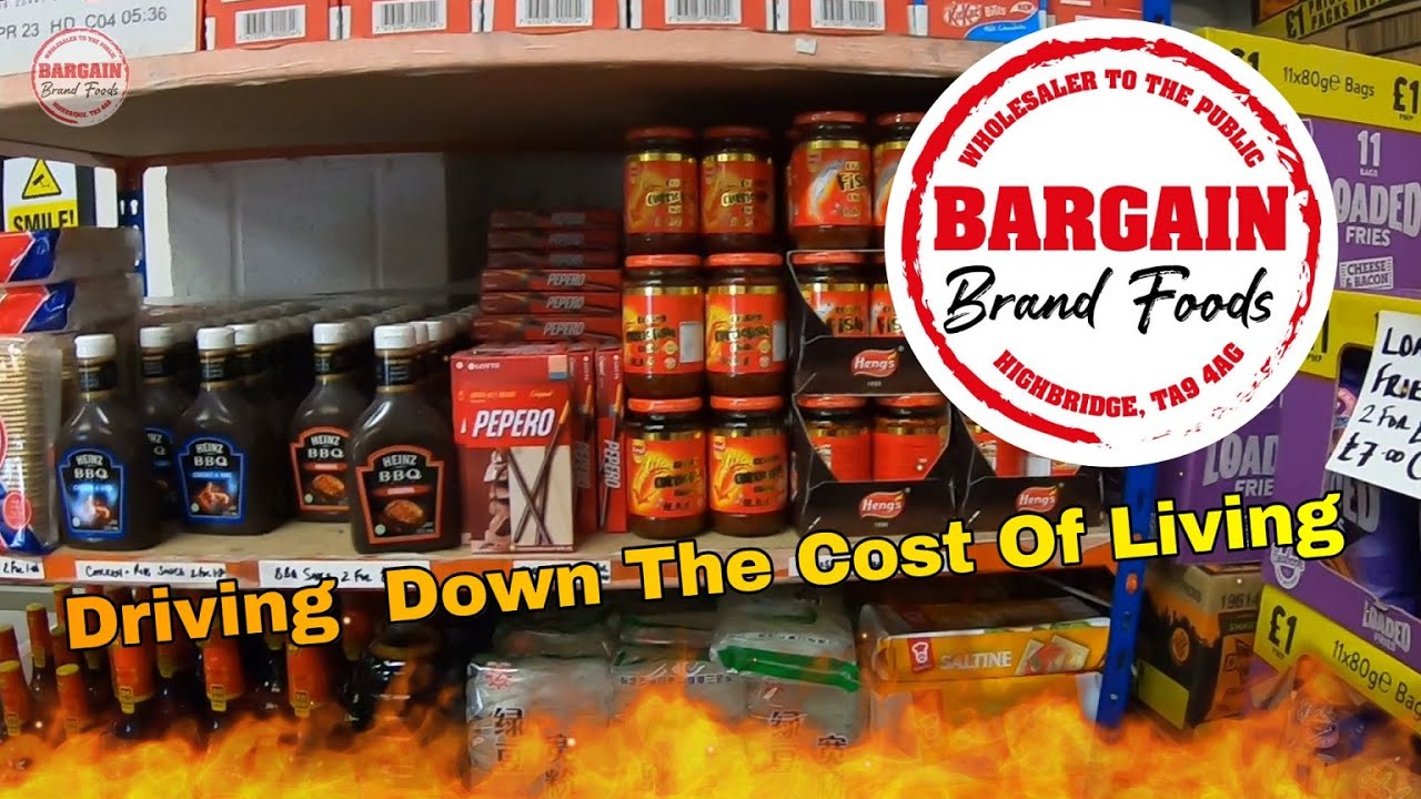 Bargain Brand Food Highbridge Near Burnham On Sea Somerset. #costofliving #food #discount