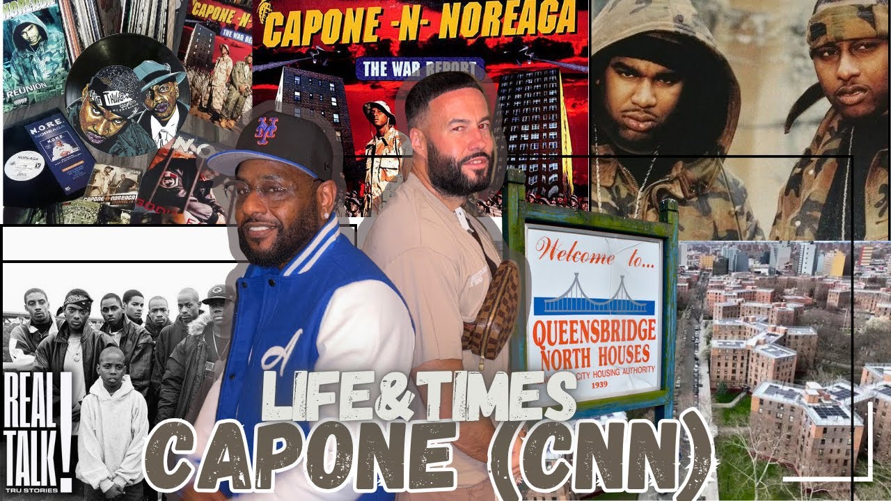 Capone CNN Exclusive! Queensbridge Stories, War Report, Prison and Drink Champs!