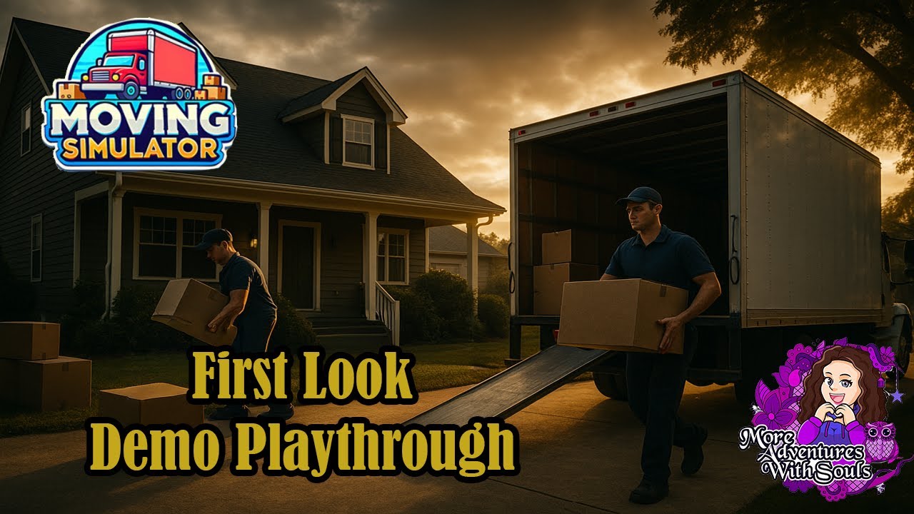 MOVING SIMULATOR DEMO 🏠 Testing the Chaos of Moving Day!
