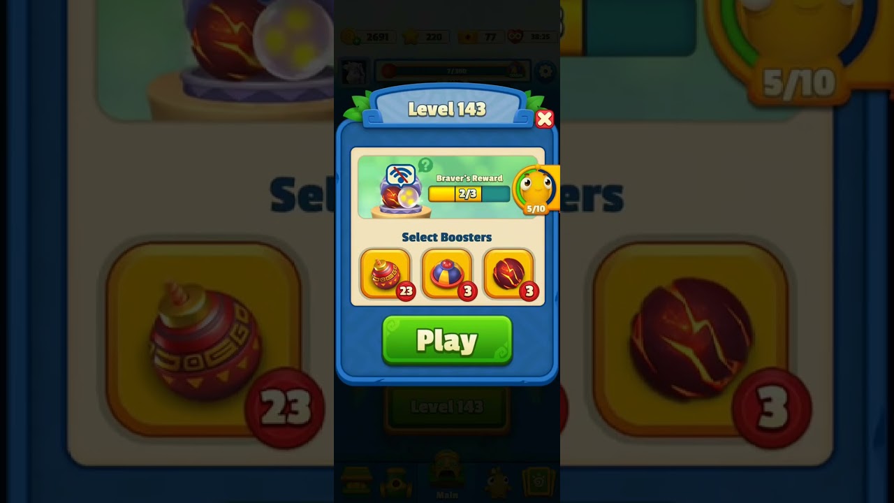 Marble Smash level 141 to 144