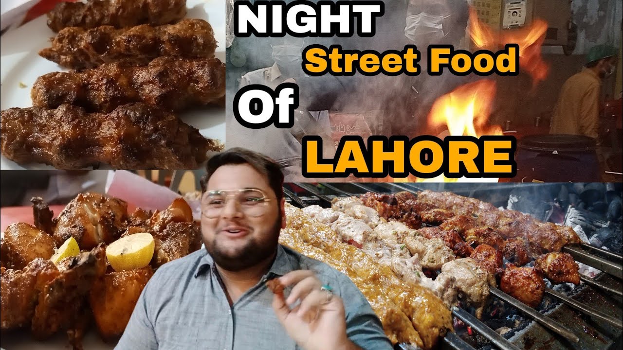 NIGHT STREET FOOD OF LAHORE #bbqlovers #malaiboti #chickenroll #chickenrollparatha #lahorestreetfood