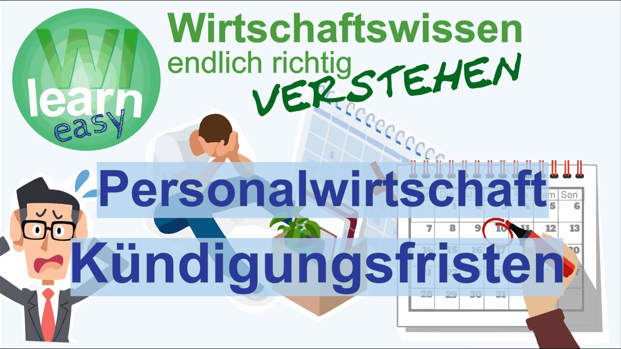 Kündigungsfristen bei Arbeitsverträgen