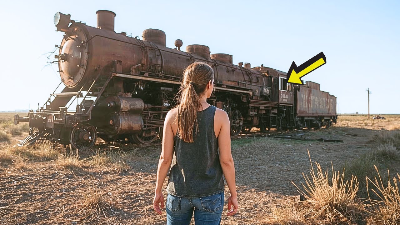 She Bought a 100-Year-Old Abandoned Steam Locomotive — What Was Inside Changed Everything