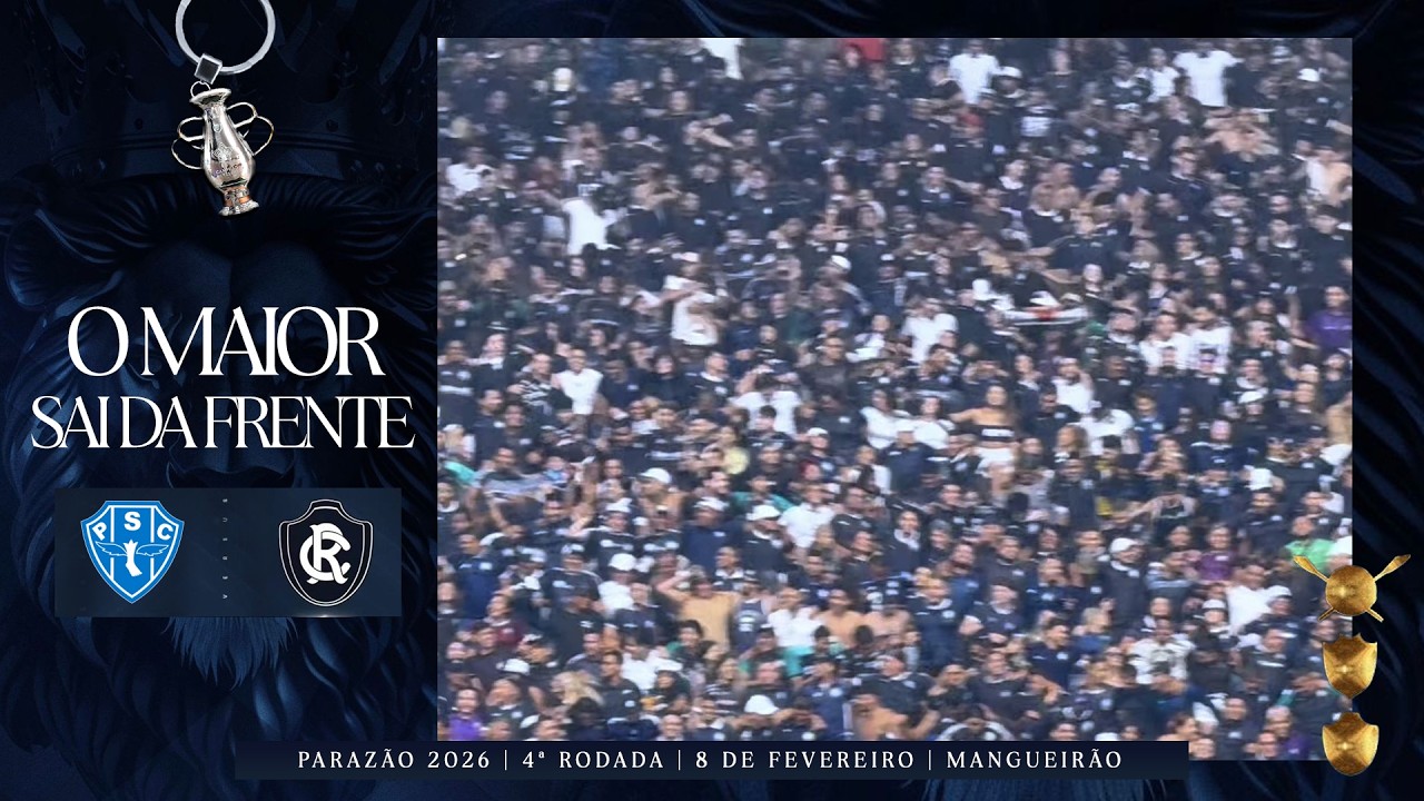 O MAIOR SAI DA FRENTE DA HISTÓRIA - Paysandu 1 v 1 Remo | Parazão 2026