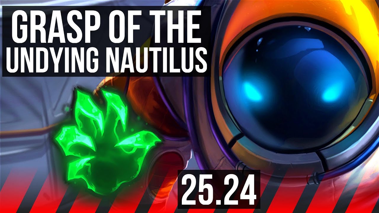 NAUTILUS vs YONE (TOP) | Grasp Of The Undying, 20K damage, Good KDA: 8/1/6 | EUW Master | 25.24