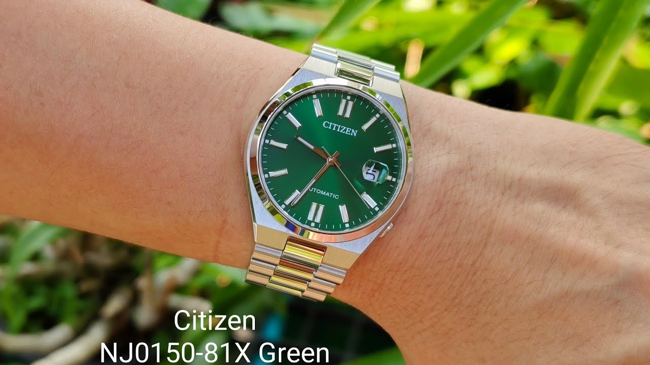 Citizen NJ0150-81X Green  Poor man OP