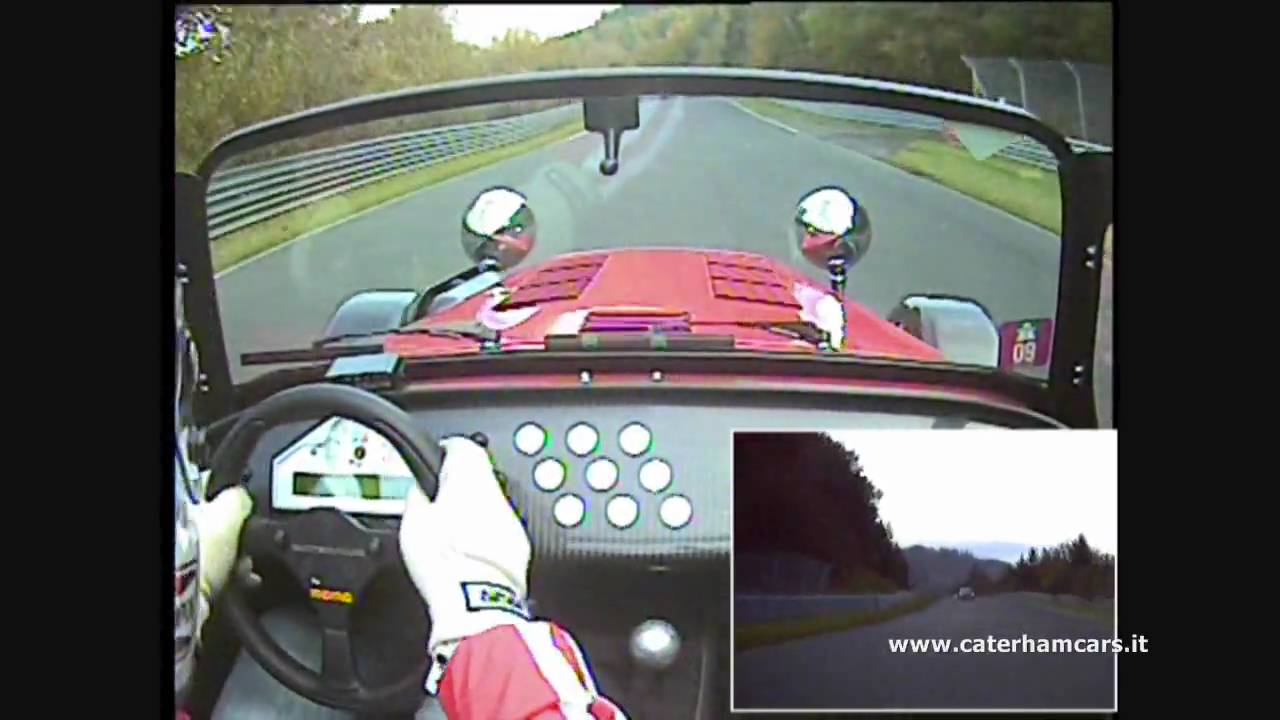 Caterham R500 Vs 996 GT2 - Nurburgring battle lap1