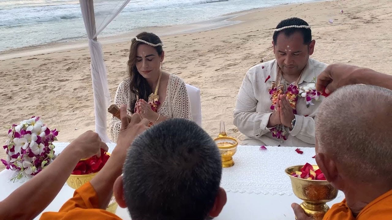 Phuket Buddhist Blessing Package :  Dennis + Carmen