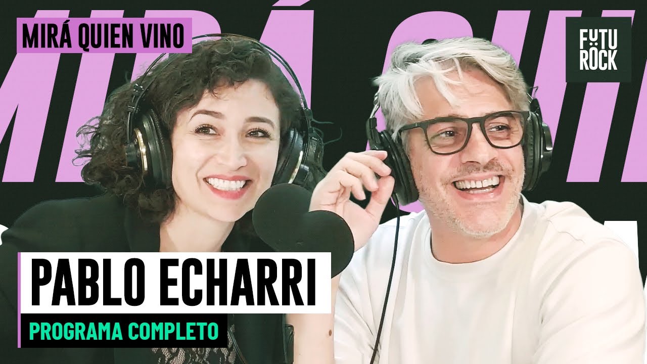 PABLO ECHARRI:GALÁN DE CABELLOS PLATEADOS (Y MI CANDIDATO) | MIRA QUIEN VINO con JULIA MENGOLINI