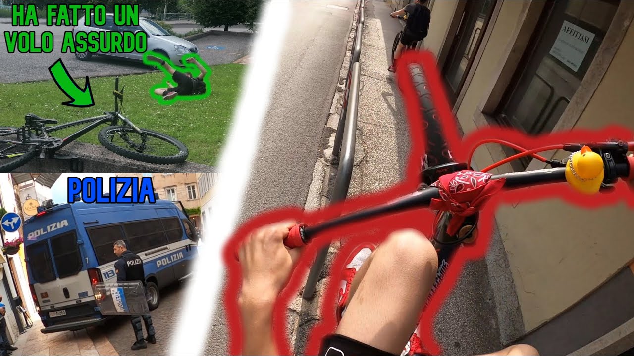 AMBIENTALISTI BLOCCANO IL CENTRO | Fabio fa un volo assurdo