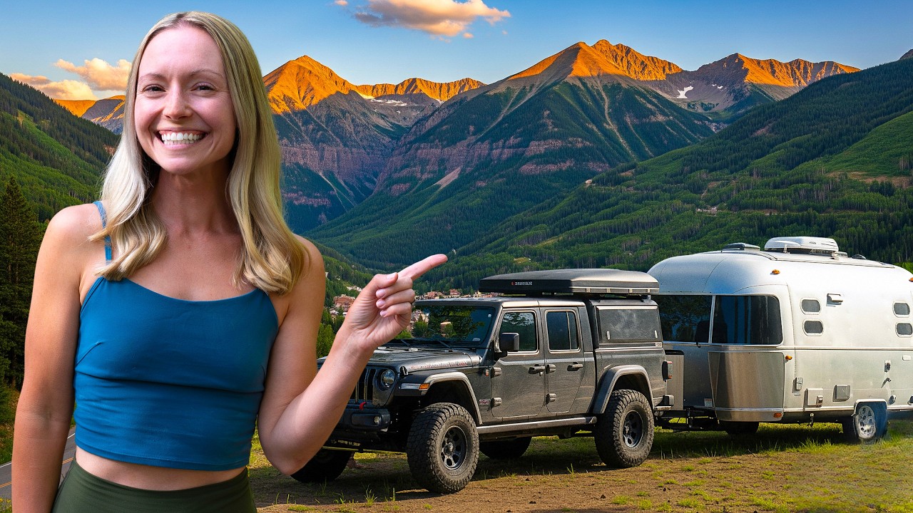 3 Nights Airstream Camping in TELLURIDE!