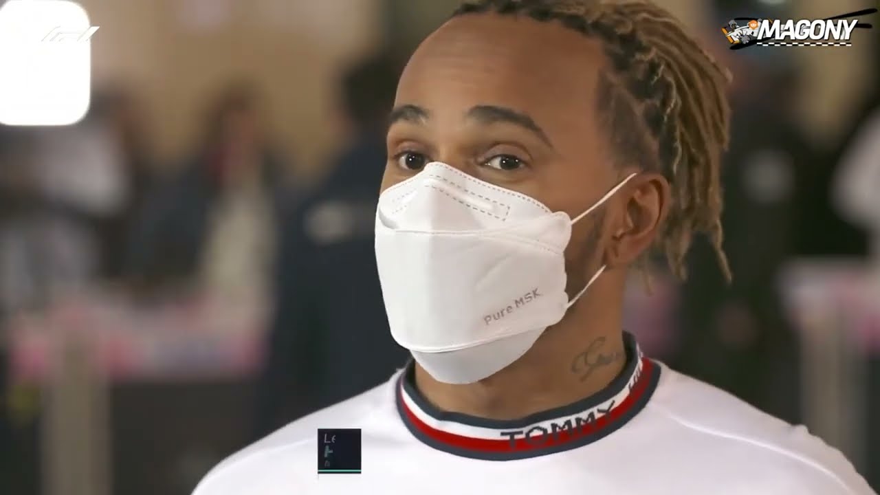 Lewis Hamilton post qualifying interview - 2022 Bahrain GP