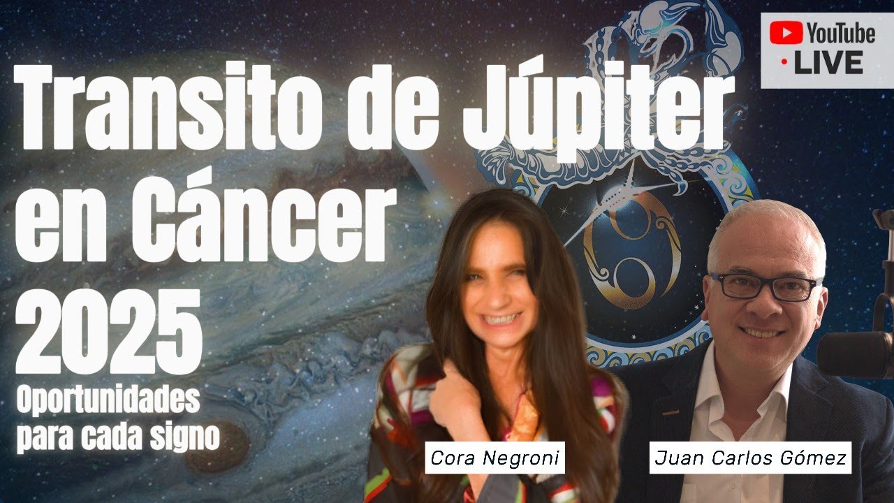 Júpiter en Cáncer 2025 con Cora Negroni