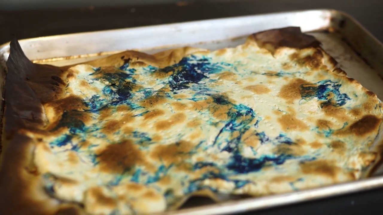 How to Make Tie-Dye Matzah